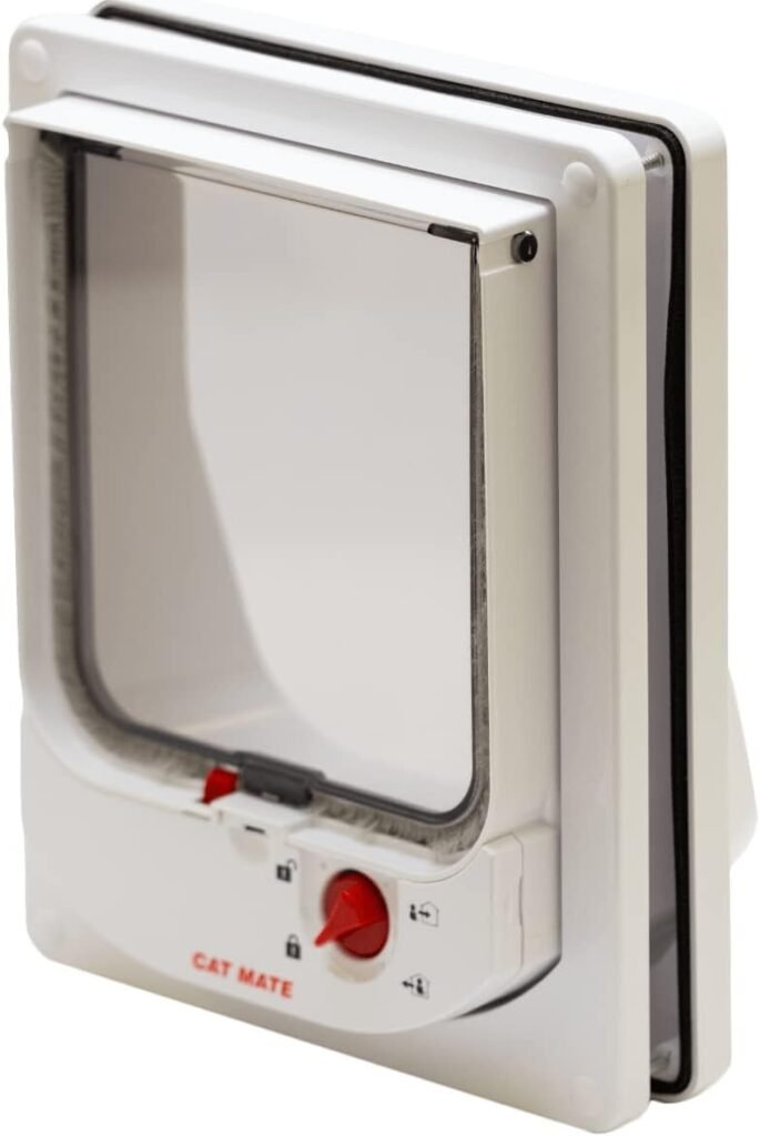 Cat Mate Electromagnetic Cat Flap, White