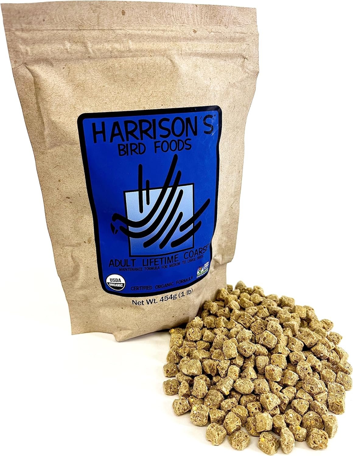 Harrisons Adult Lifetime Coarse 1lb