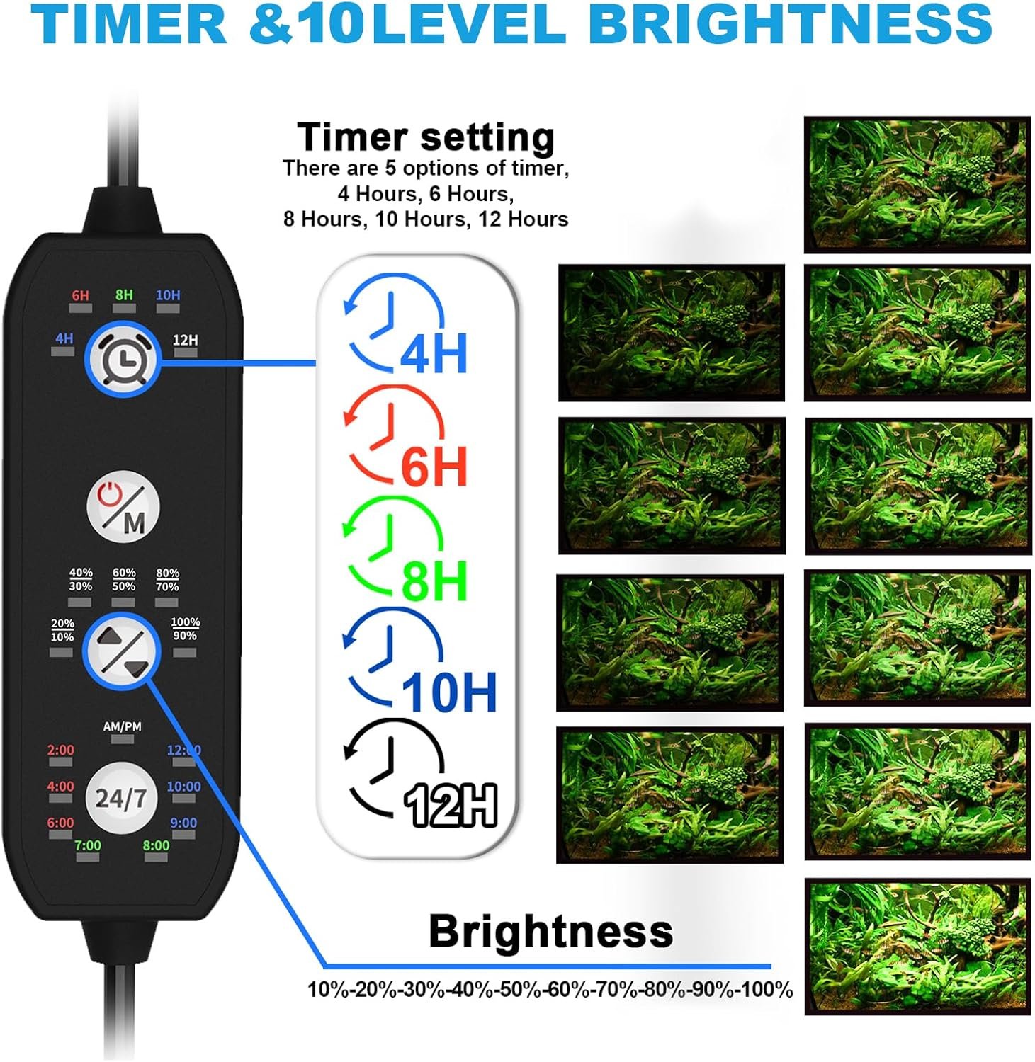 Top 3 Aquarium Lights Compared: Features and Performance